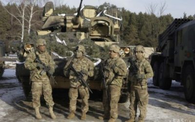 Do Lotyšska prišlo 225 amerických vojakov.