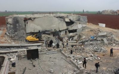 Americké bombardování měšity v Sýrii zabilo přes 40 lidí, většinou civilisty.