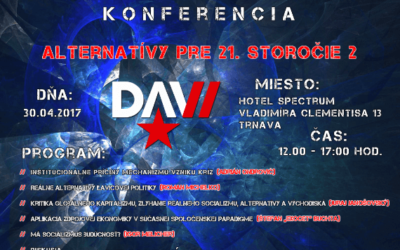 Konferencia Alternatívy pre 21. storočie, vol. 2