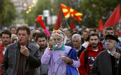 Sorosovsko-albánska koalícia si za šéfa parlamentu zvolila teroristu z UCK, ktorý sa pokúsil autom vraziť do davu Slovanov na mítingu „Za jednotné Macedónsko.“