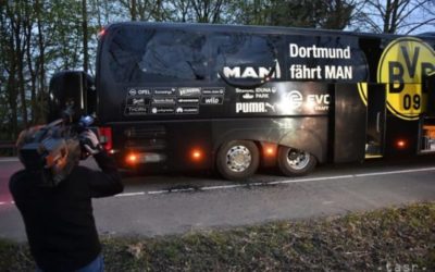 Terčom troch výbuchov boli nemeckí futbalisti Borussie Dortmund.