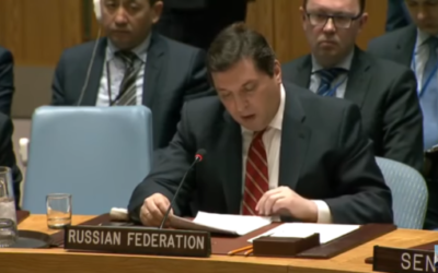 Vystúpenie pána Safronkova v rade bezpečnosti OSN po americkej agressi v Sýrii 7.4.2017