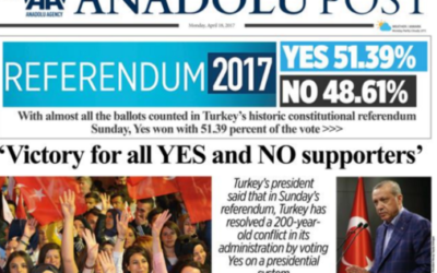 ANADOLU AGENCY: Turecká opozícia žiada kvôli podvodom zrušenie výsledkov referenda.