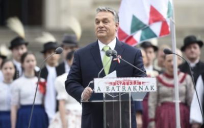 Orbán: Všetko sa točí okolo Sorosa, dáva obrovské peniaze na podporu nelegálnej migrácie.
