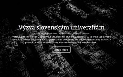 Sloboda slova je na Slovensku ohrozená. Aliancia nezávislých médií adresovala výzvu univerzitám.