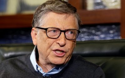 Bill Gates vyzval k záchrane Európy pred migrantmi. 