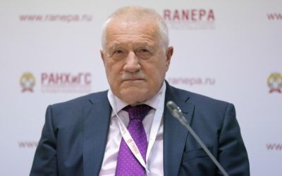 VIDEO: Václav Klaus označil Sorosa za svojho nepriateľa.