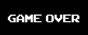 Game over bílý muži!