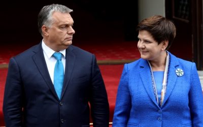 Orbán vo Varšave: Chceme menej Bruselu a silnejšie národné štáty.