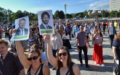 V pondelok sa v Bratislave uskutočnia dve podujatia. Protestné zhromaždenie proti Kiskovi a študentský tretí protikorupčný pochod.