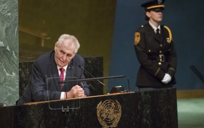 Zeman v OSN: Máme nový typ civilizácie.
