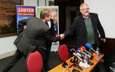 Voľby do VÚC 2017: Mičev sa vzdáva kandidatúry v prospech Luntera.