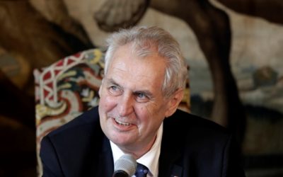Miloš Zeman kritizoval v Rade Európy protiruské sankcie.