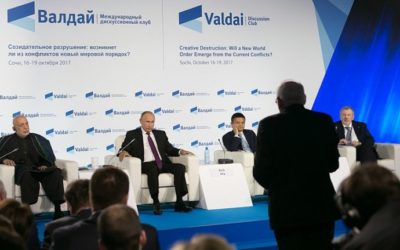 Stretnutie klubu Valdai a príhovor Vladimíra Putina