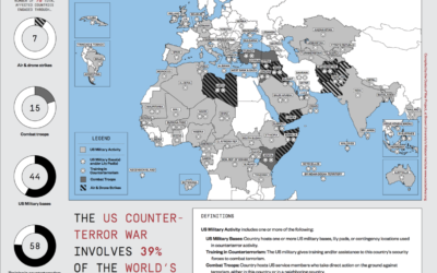 Mapa: Ako USA bojujú proti terorizmu v 76 krajinách sveta