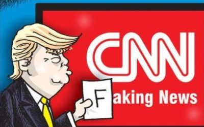 Trump zverejnil svoje Vysoko očakávané ceny za falošné správy 2017