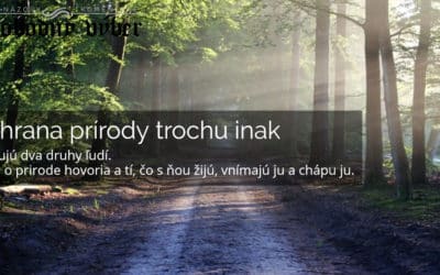 Ochrana prírody trochu inak