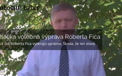 Križiacka volebná výprava Róberta Fica
