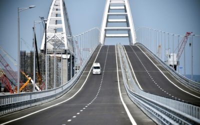 USA odsúdili výstavbu mosta spájajúceho Rusko s Krymom.