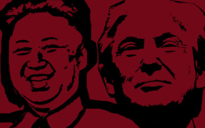 Trump vyhrožuje Kimovi převratem jako v Libyi.