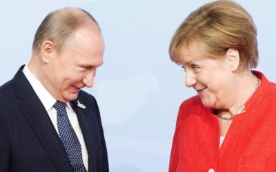 Putin s Merkelovou hovorili o potrebe zachovania iránskej dohody