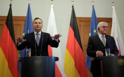 Duda si v Berlíne nedal od Steinmeiera urážať Poľsko. Požičané mu vrátil aj s úrokmi.