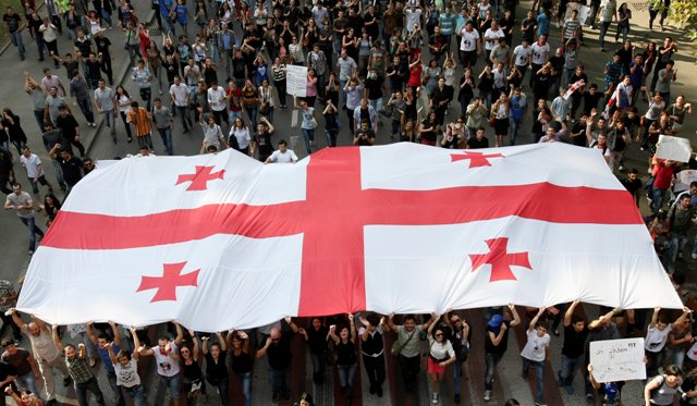 V Gruzínsku zadržali šiestich Ukrajincov, rastú obavy z politického násilia. 1