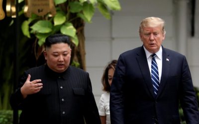 Trump tlačil na uzavření jaderného střediska v Jongbjonu, Kim na zrušení sankcí. Nakonec se nedohodli na ničem.