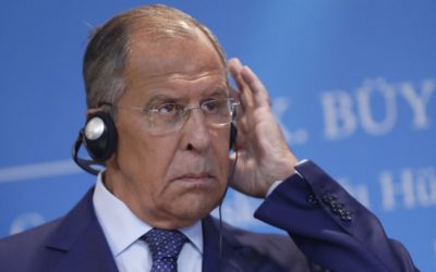 S. Lavrov kritizoval zablokovanie účtov televízie RT na Facebooku.