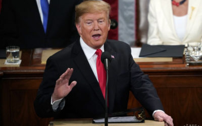 D. Trump v prejave o stave Únie vyzval Washington na jednotu.
