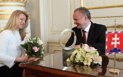Kiska podporil Čaputovú, bude dobrou prezidentkou.