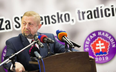 Š. Harabin sa uchádza o podporu voličov strán SNS, Smer, ĽSNS aj KDH.