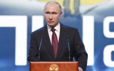 Putin pozastavil účasť Ruska na zmluve o likvidácii rakiet.