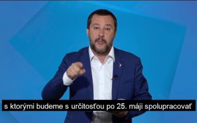 Hnutie SME RODINA – Boris Kollár podpísalo vstup do hnutia Európa národov a slobody