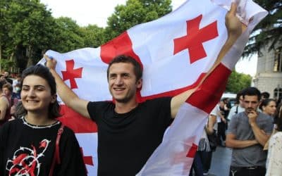 Ruskí okupanti opustili Gruzínsko. Pre Gruzíncov je smutné, že aj s peniazmi a skoro sa nevrátia.