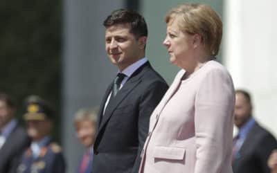 Sankcie voči Rusku sa zrušia až po obnovení zvrchovanosti Ukrajiny, vyhlásila Merkelová.