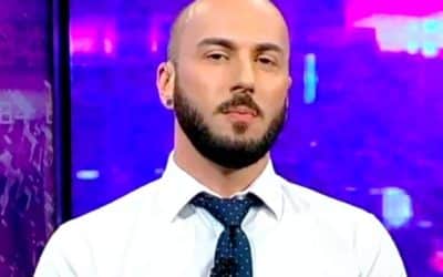 Gruzínska informačná agentúra Gruziainform: „Novinár, ktorý nadával na Putina, spáva s generálnym riaditeľom televízie.“ 