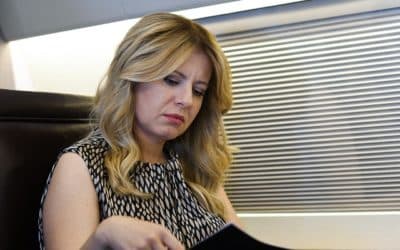 Slovenská prezidentka Zuzana Čaputová odcestovala na nástupnú návštevu Poľska.