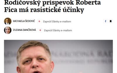 Vyššie dávky pre pracujúcich sú podľa autoriek Denníka N rasistické.
