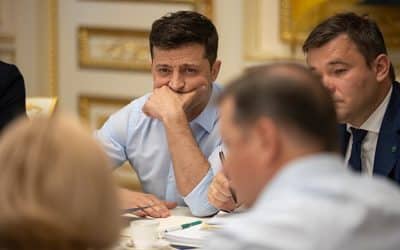 Zelenskij oznámil „velkou privatizaci“ na Ukrajině.