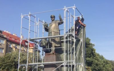 Konevovu sochu premiestnia, na jej mieste bude pamätník oslobodenia Prahy.