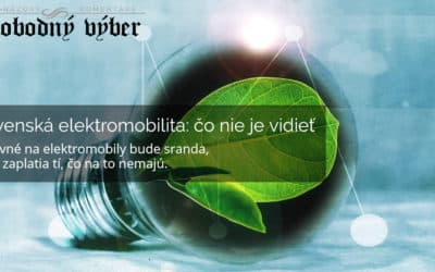 Slovenská elektromobilita: čo nie je vidieť