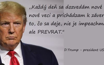 Trump označil vyšetrovanie, ktoré môže viesť k jeho obžalobe, za prevrat.