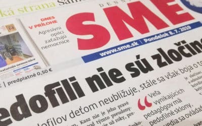 NR SR reaguje na články denníka SME, ktoré propagovali pedofíliu ako prospešnú pre deti. Čoskoro takáto propagácia možno bude trestným činom.