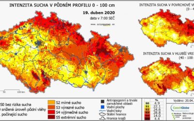 Jen na šesti procentech Česka není sucho. Nedostatek vody sužuje celou střední Evropu