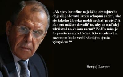 Lavrov označil zprávu o plánu zabít české politiky za nemyslitelnou. Vyzval k dialogu o soše maršála Koněva.