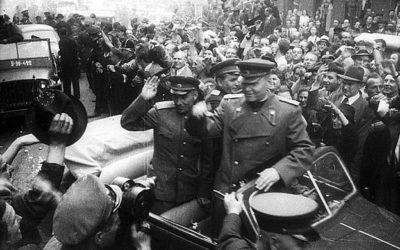 9. května 1945 byla osvobozena Praha.