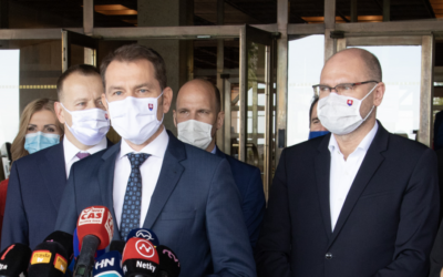 Matovič povedal, kedy nebudeme musieť nosiť rúška. Pripustil otvorenie česko-slovenských hraníc.