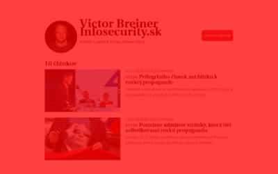 Ako InfoSecurity a Blbec.online narúšajú súkromie a podkopávajú demokraciu.