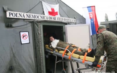 Rezort obrany pripravuje poľnú nemocnicu pre 1 500 pacientov.